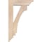 Ekena Millwork Imperial Traditional Smooth Bracket w/ Offset Brace, Douglas Fir, 5 1/2"W x 18"D x 30"H BKT0604X18X30IMP01SDF - alternate 4